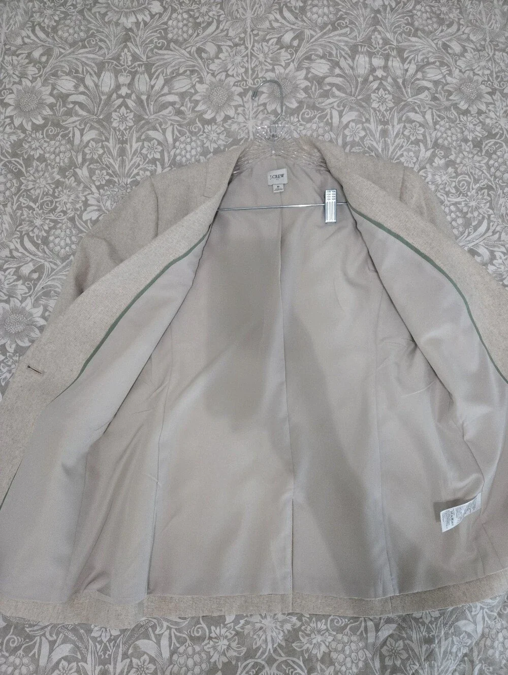 J. Crew Women's Light Taupe Single-Button Blazer
